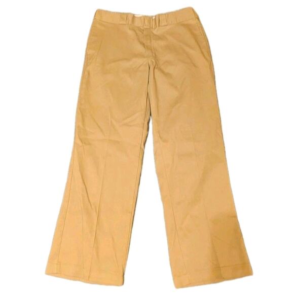 Men's Dickies Chino 874 Original Fit Work Pants Durable Casual Beige 36x30 - Picture 2 of 6